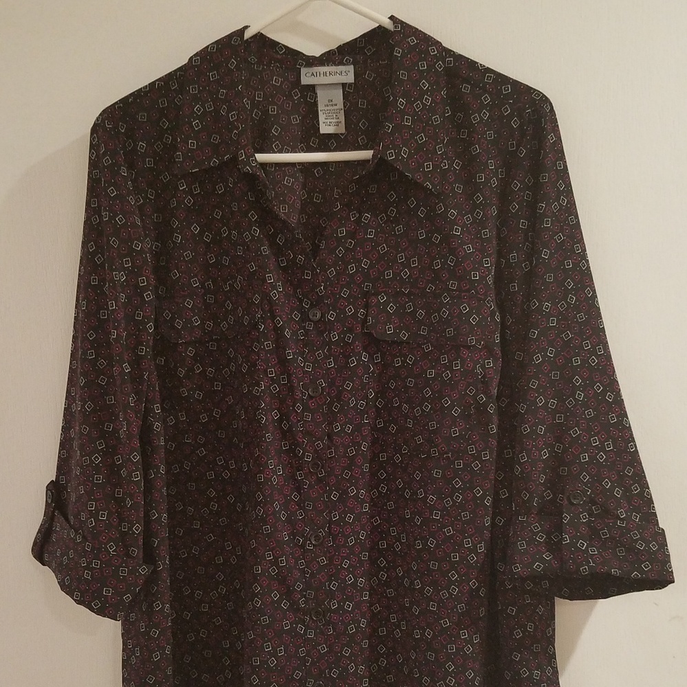 Catherines Blouse-14/16-NWOT